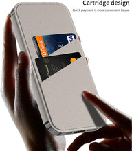 for iPhone 16 Pro Mobile Phone Case Classic Style Card Holder Luxurious Durable Leather Flip Cover Stand Rotatable Magnetic Strap Anti-Fingerprint Anti-Fall