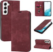 for Samsung Galaxy S22 Wallet Case with 2 Card Slots - Premium PU Leather with RFID Blocking and Flip Cover Design