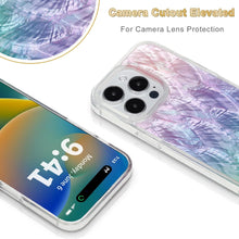 for iPhone 16 Pro Max Case Made with Unique Genuine Seashell, Durable | Stunning Gorgeous | Drop Protection | Luxury Aesthetic Cover. (Beige)