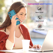 Konstreet for Samsung Galaxy S23/S24 Series Wallet Case Magnetic Flip Cover with 3 Card Slots and Stand Feature Floral Design Protective Phone Case
