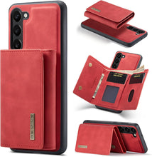 for Samsung Galaxy S23 Multi-Card Wallet Case, 2-in-1 Design with Magnetic Leather Wallet Durable TPU & PC Hybrid Construction, Stylish PU Leather Coating