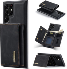 for Samsung Galaxy S23 Multi-Card Wallet Case, 2-in-1 Design with Magnetic Leather Wallet Durable TPU & PC Hybrid Construction, Stylish PU Leather Coating