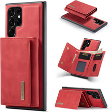 for Samsung Galaxy S23 Multi-Card Wallet Case, 2-in-1 Design with Magnetic Leather Wallet Durable TPU & PC Hybrid Construction, Stylish PU Leather Coating