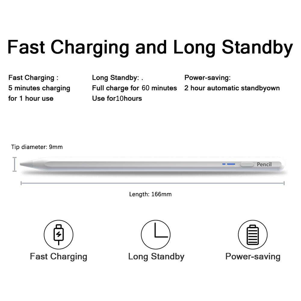 Capacitive Stylus Pen for iPhone, Samsung and Pad