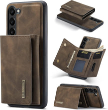 for Samsung Galaxy S23 Multi-Card Wallet Case, 2-in-1 Design with Magnetic Leather Wallet Durable TPU & PC Hybrid Construction, Stylish PU Leather Coating