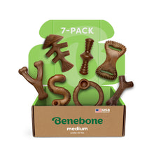 Benebone Large 4-Pack Dog Toys for Aggressive Chewers – Durable Dog Bones, Made in USA – Dog Toys for Large Dogs Under 90 lbs