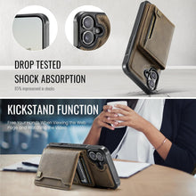 for iPhone 16 Case 2 in 1 Detachable Soft Leather Wallet Built-in Cash Slot and 1 Photo Frame Strong Magnetic Card Holder RFID Blocking case for iPhone 16
