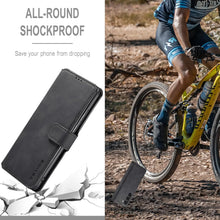 for Samsung Galaxy S23 Wallet Case with 3 Card Holders and 1 Bills Compartment Magnetic Clasp Flip Cover RFID Blocking Stylish Retro Leather Design
