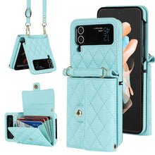 Stylish Leather Phone Case for Samsung Flip 3 and Flip 4 - Fashionable and Protective Accessory for Women