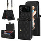 Stylish Leather Phone Case for Samsung Flip 3 and Flip 4 - Fashionable and Protective Accessory for Women