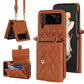 Stylish Leather Phone Case for Samsung Flip 3 and Flip 4 - Fashionable and Protective Accessory for Women