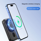 3-in-1 Charging Station and Power Bank, for All Phone Devices Which Compatible Wireless Charging