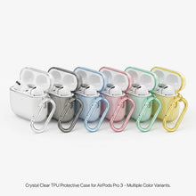 AirPods Pro 3 Clear TPU Case - White background hero shot