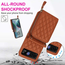 XIMAND Case for Motorola Razr 2023 with Large Capacity Wallet