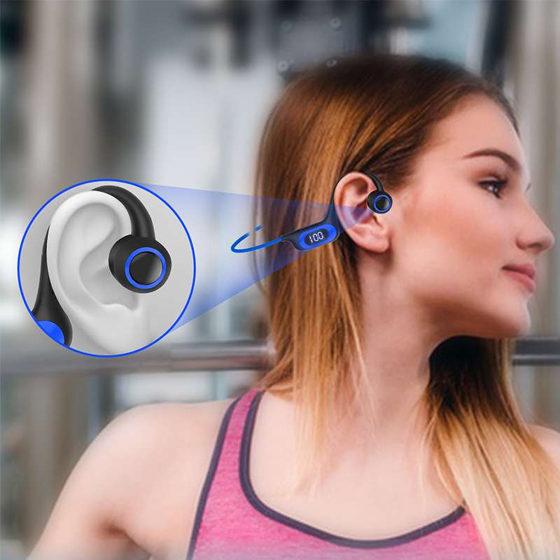 Open Air Wireless Earphones Over 20 Hours Music and Calling Time, Battery Display, Bluetooth 5.3