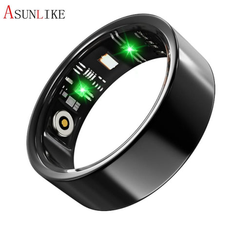 Smart Health Ring 2026 - Titanium IP68 Heart Rate Sleep Monitor