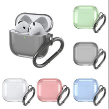 AirPods Pro 3 Clear TPU Case with Keychain - MagSafe Compatible