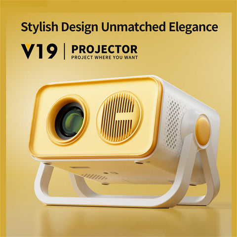 Mini Portable Projector 1080P WiFi6 BT5.4 Auto Focus Android 13