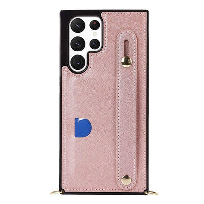 Card Holder Case with Wist Strap for Samsung, Gift for Christmas