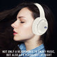 Bluetooth 5.3 Wireless Headphones, LED Display, Over 15 Hrs Music Time