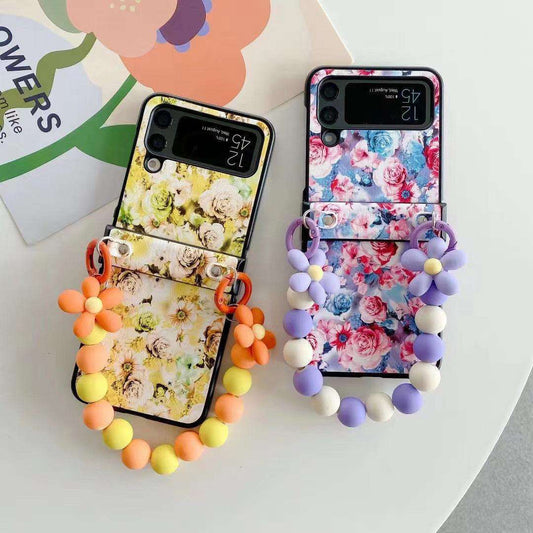 Pattern Chain Flip Case, For Samsung Galaxy Z Flip 4 & 3 - EbayCase