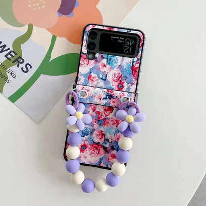 Pattern Chain Flip Case, For Samsung Galaxy Z Flip 4 & 3 - EbayCase