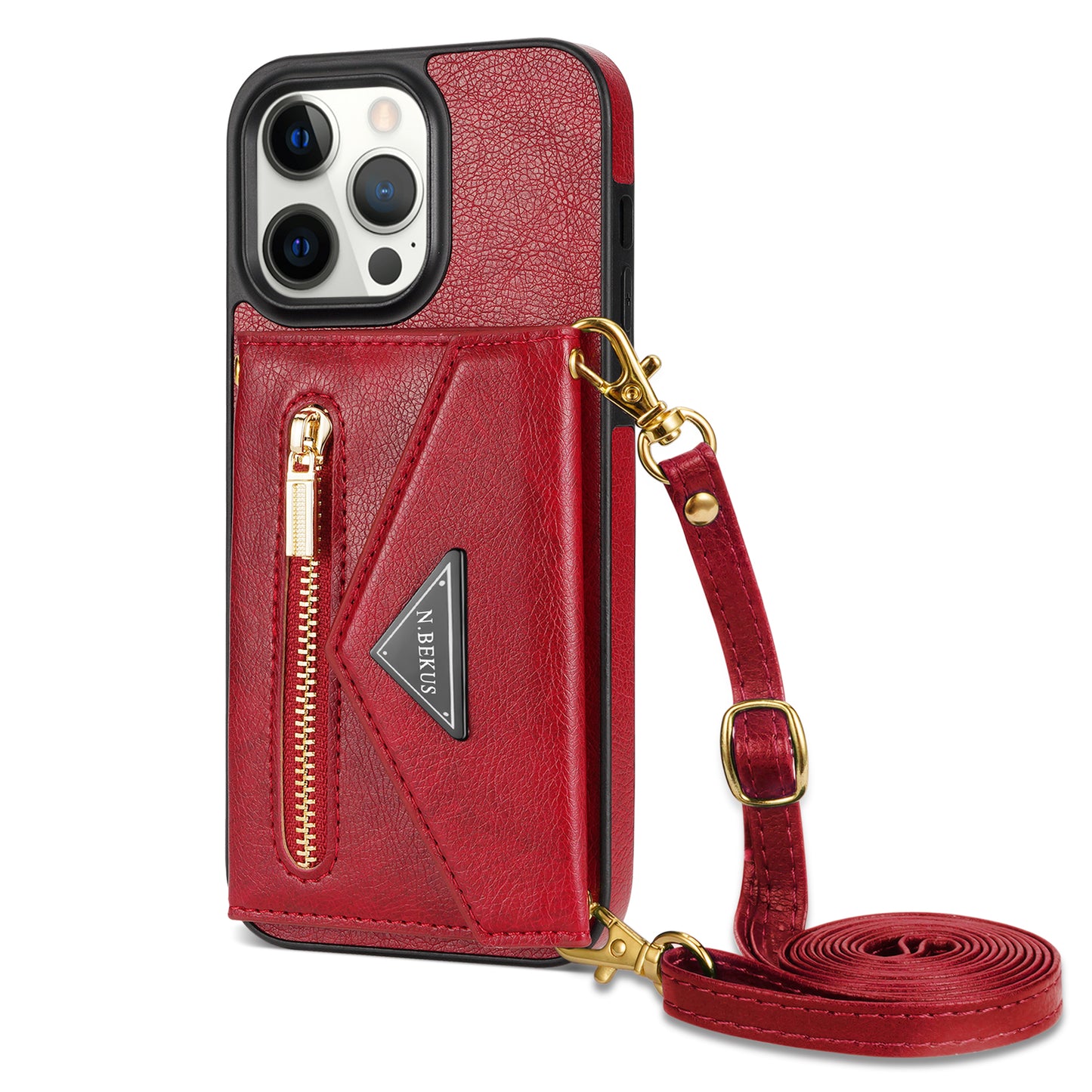 Side Sticker iPhone Case with crossbody strap