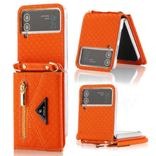 Wallet Flip Case with Crossbody Strap, for Samsung Galaxy Z Flip 4 & 3