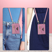 Wallet Flip Case with Crossbody Strap, for Samsung Galaxy Z Flip 4 & 3