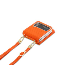 Wallet Flip Case with Crossbody Strap, for Samsung Galaxy Z Flip 4 & 3