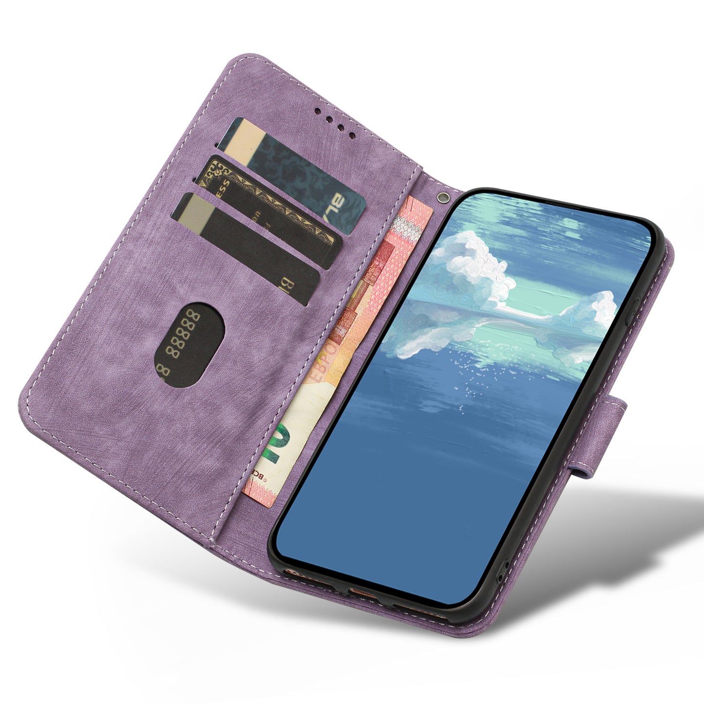 Card Slots Samsung Phone Case, Strip card holder phone case for Samsung