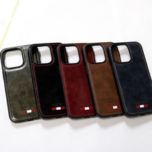 Handmade Stitched Leather iPhone Case, for iphone 14 13 12 11 Pro Plus