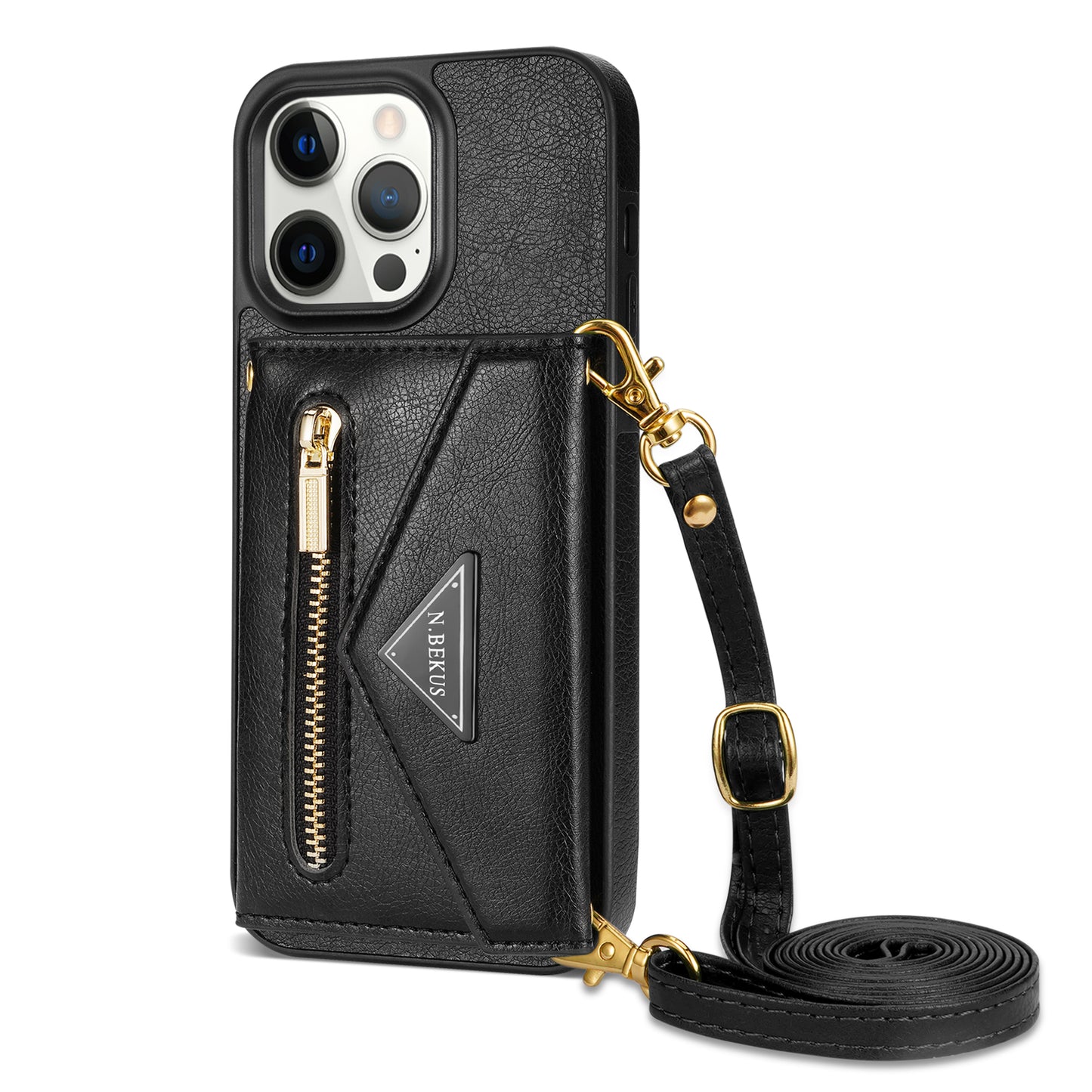 Side Sticker iPhone Case with crossbody strap