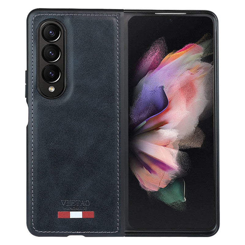 Fashionable leather non-slip phone case for Samsung Galaxy Z Fold 4 and Galaxy Z Fold 3