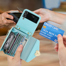 Cute Wallet Phone Case For Samsung Galaxy Z Flip 4 & Flip 3