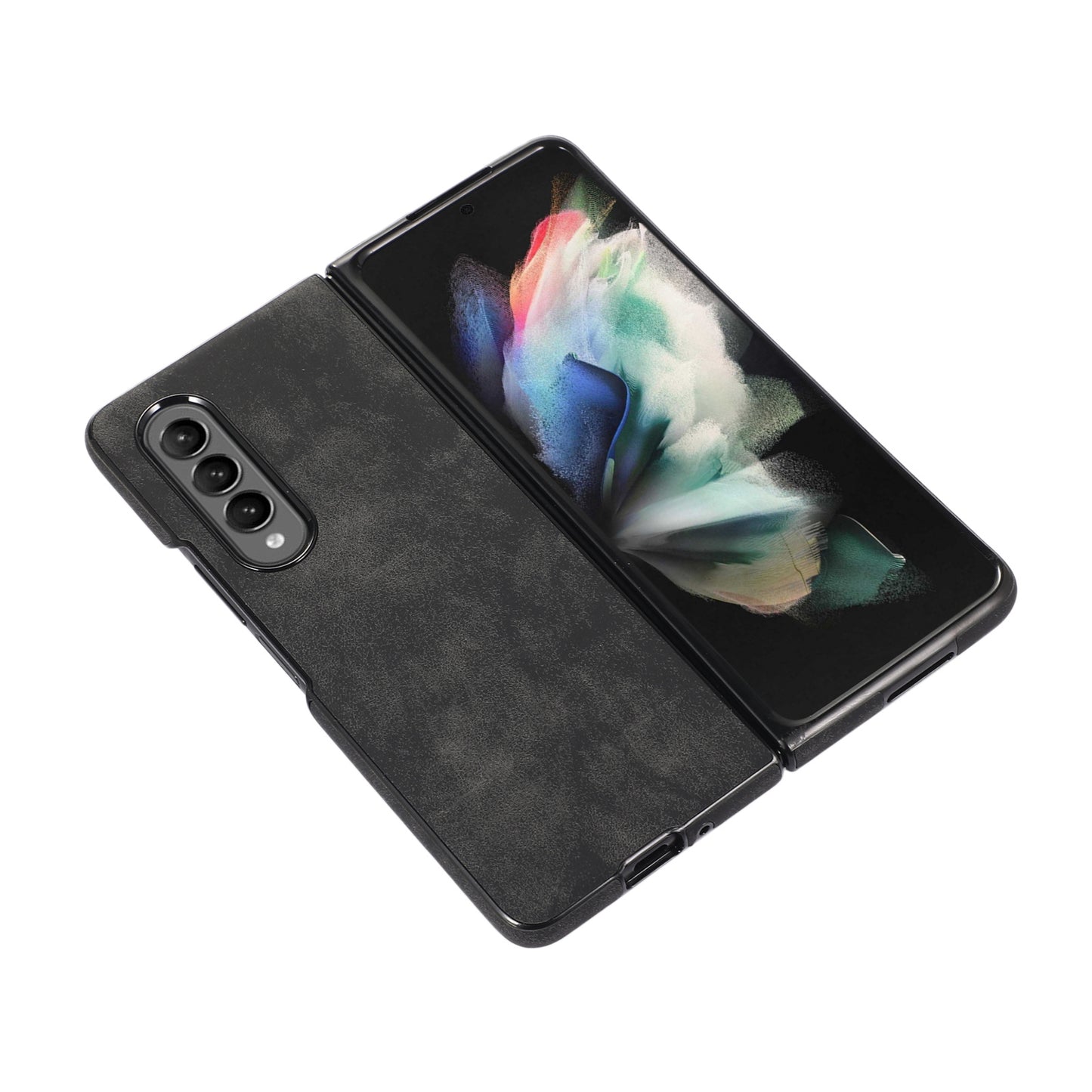 Retro Leather Fold Phone Case, for Samsung Galaxy Z Fold 4/3