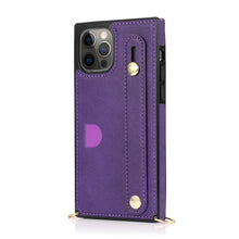 Card Holder iPhone Case with Wist Strap, iPhone 14 13 12 11