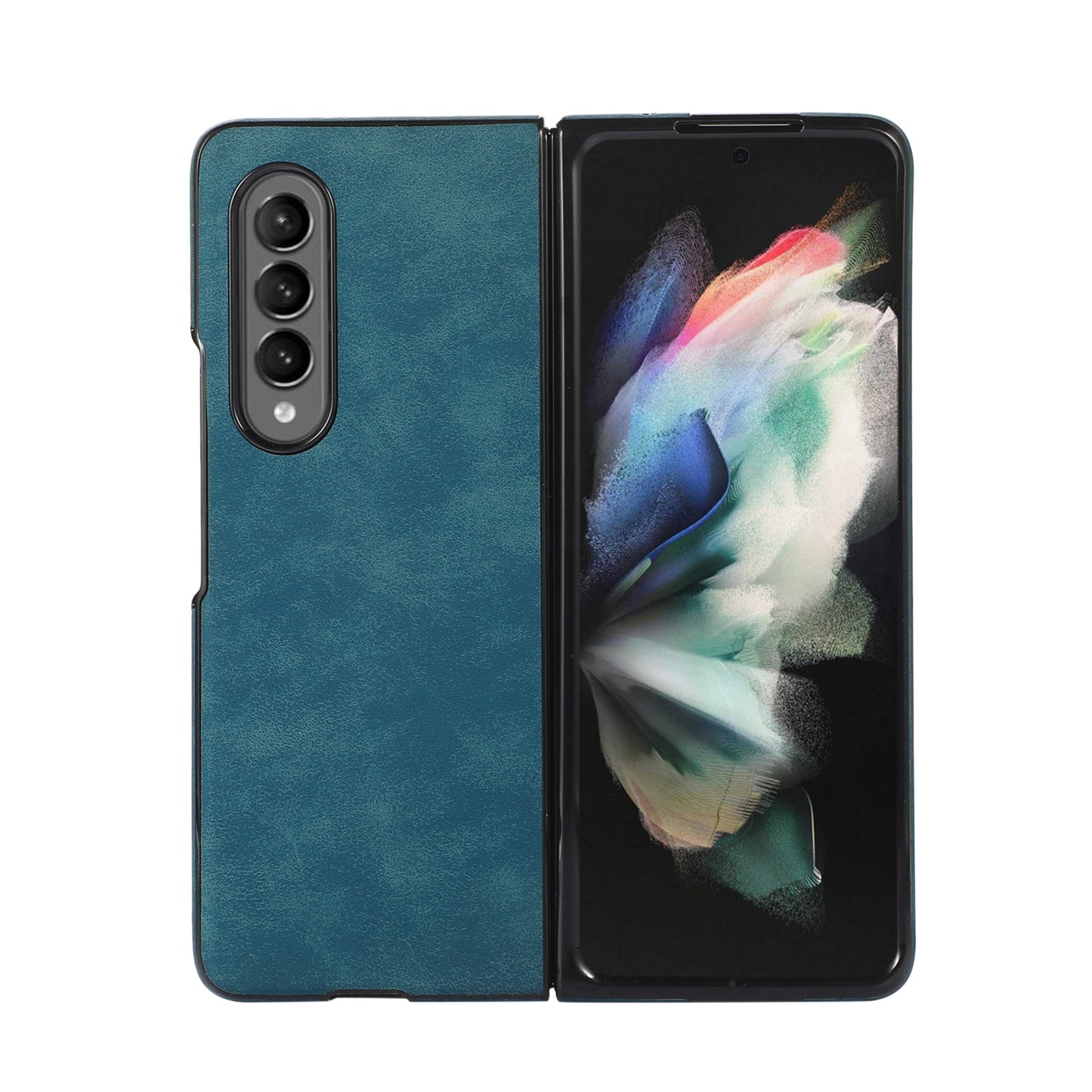 Retro Leather Fold Phone Case, for Samsung Galaxy Z Fold 4/3