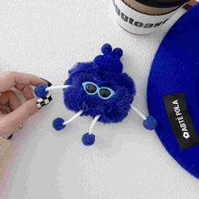 Hairy cute Airpods Case with glasses, For Airpods Pro 3 2 1