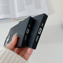 Premium Matte Black Phone Case iphone 14 13 12 11