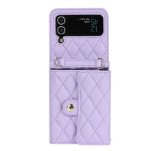 Stylish Leather Phone Case for Samsung Flip 3 and Flip 4 - Fashionable and Protective Accessory for Women