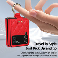 Galaxy Z Flip 4 Case with Luxury Ring, Xiao Xiangfeng Style