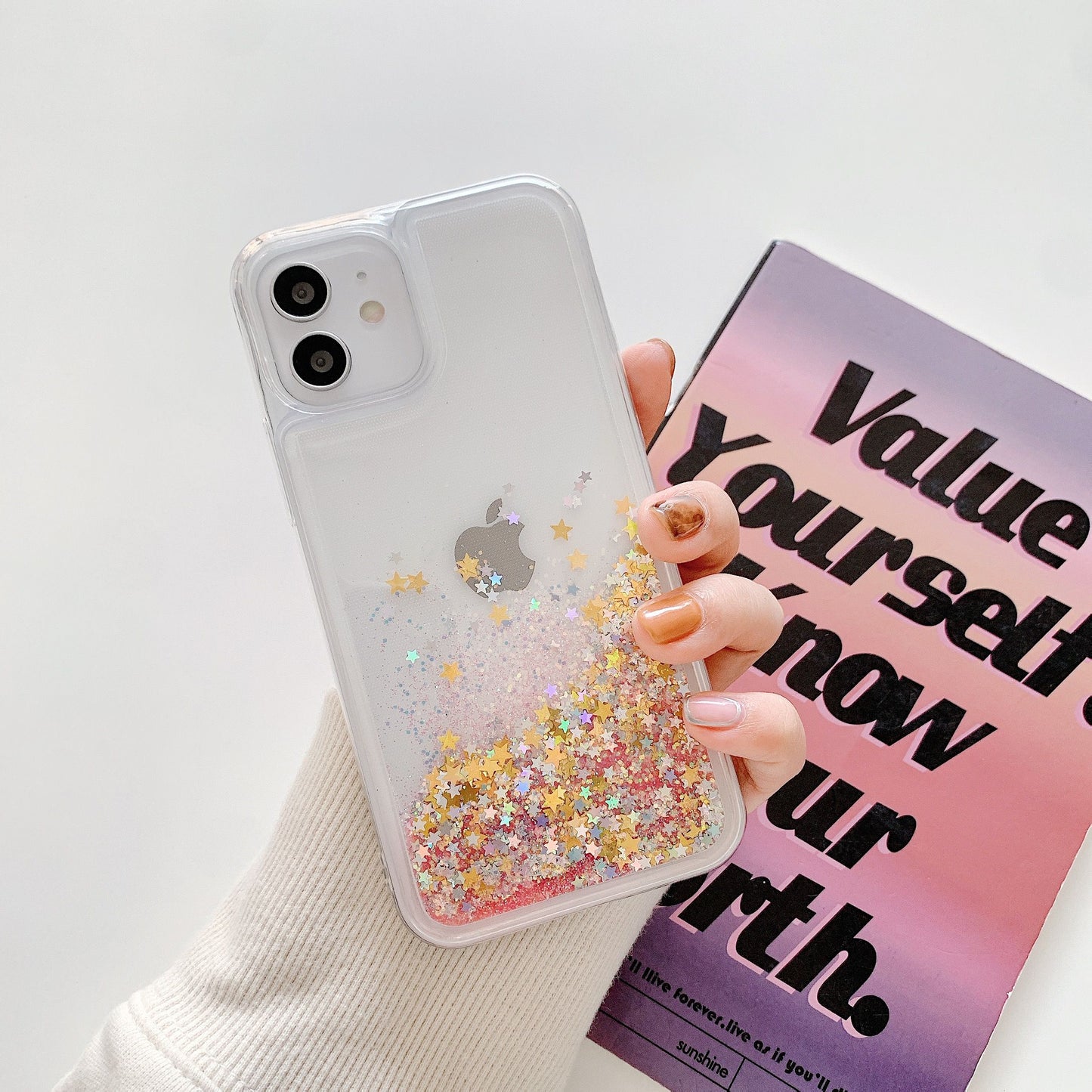 Liquid glitter sparkle phone case for Iphone 14 13 12 11