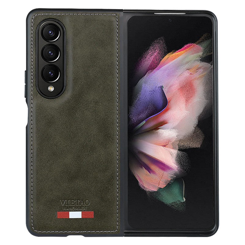 Fashionable leather non-slip phone case for Samsung Galaxy Z Fold 4 and Galaxy Z Fold 3