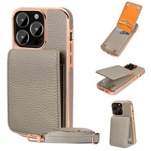 Card Holder iPhone Case, Strap iPhone Case For iPhone 14 & 13 Pro Max