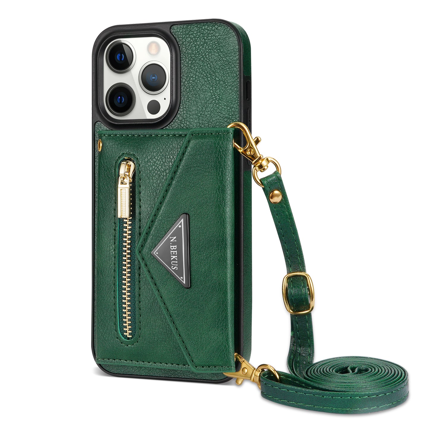 Side Sticker iPhone Case with crossbody strap