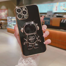 iPhone case with 3D Spaceman, for iPhone 14 13 12 11 Pro Max Plus