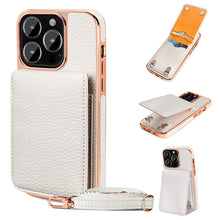 Card Holder iPhone Case, Strap iPhone Case For iPhone 14 & 13 Pro Max