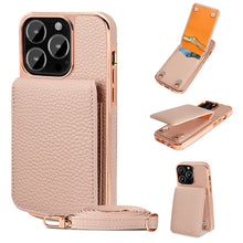 Card Holder iPhone Case, Strap iPhone Case For iPhone 14 & 13 Pro Max