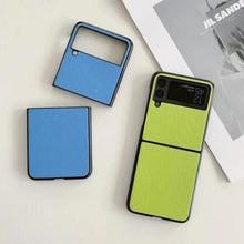Frosted Solid Color Flip Case, For Samsung Galaxy Z Flip 4 & 3 - EbayCase